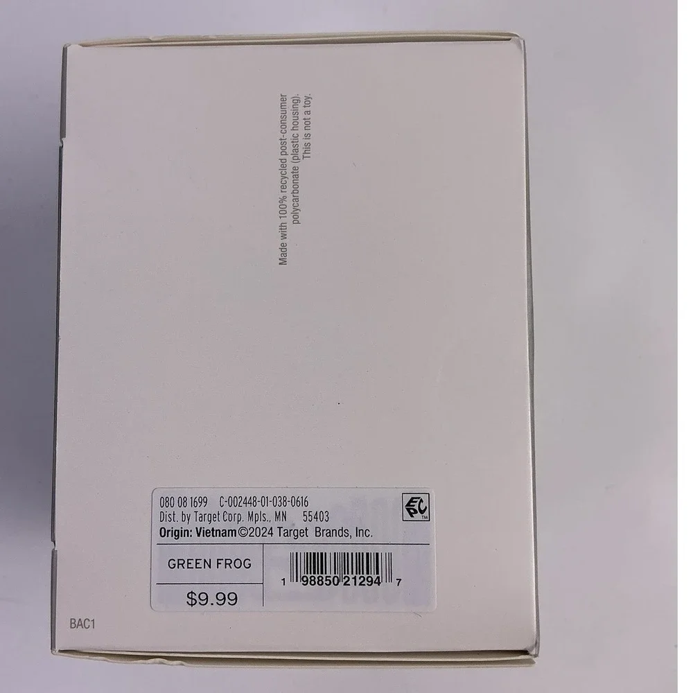 Heyday Green Frog Wall‎ Charger 1 USB C Port 15W Max Fast Charging
